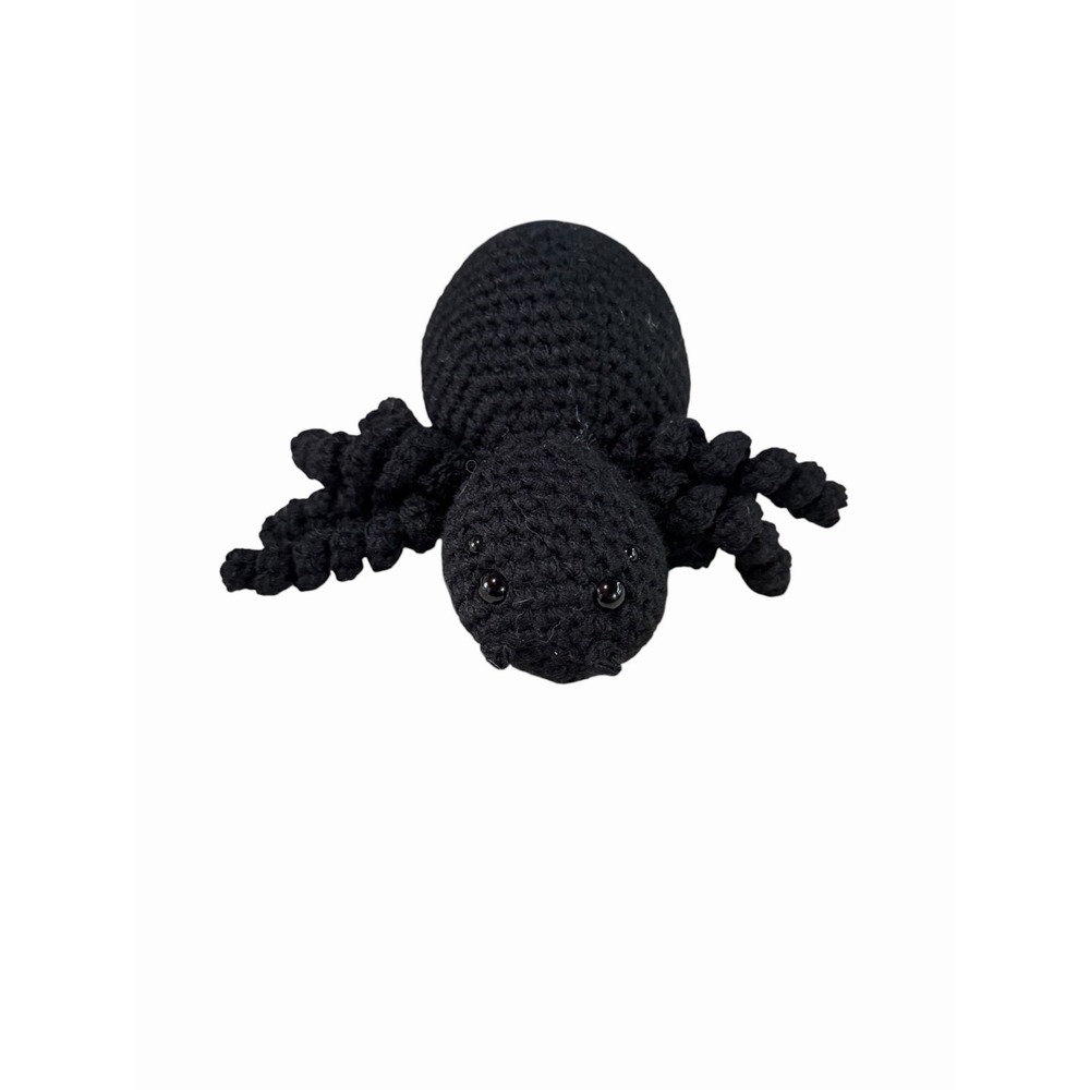 New Handmade Crochet Plushie SPIDER black